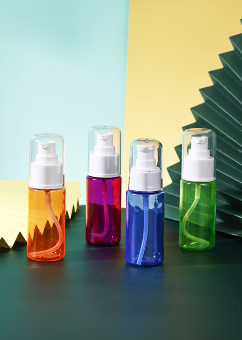 60ml PET Color Serena Cylindrica Lotion Pump Utrem