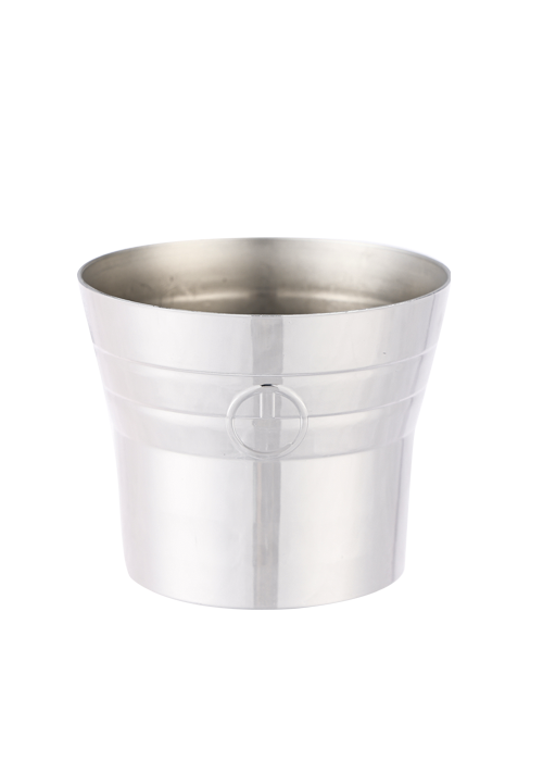 PP electroplating glacies situla floris ollae continens poculum
