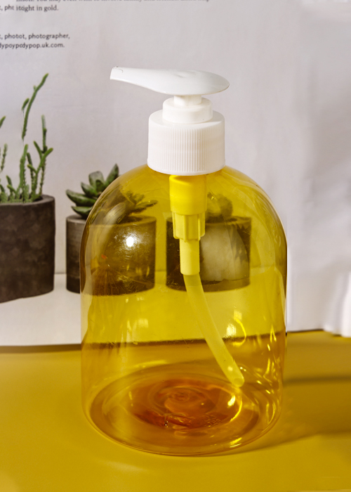 500ml PET Serena Circum Chunky Gel Hand Sanitizer Lotion Pump Bottle