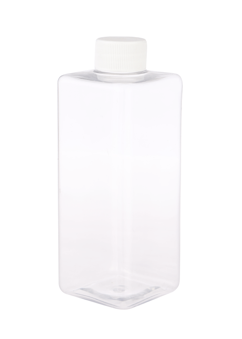300ml PET quadratum utrem pellucidum